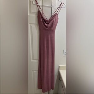 Morgan & Co. Dusty Rose Evening Gown